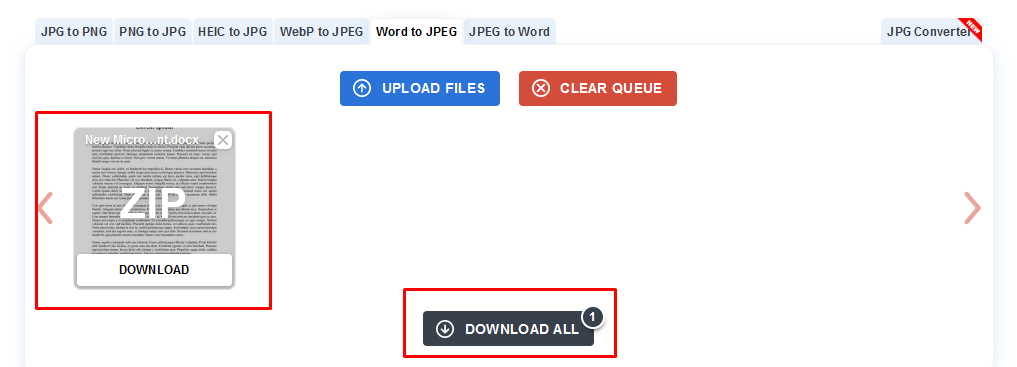 Come salvare un documento di Word come un JPEG